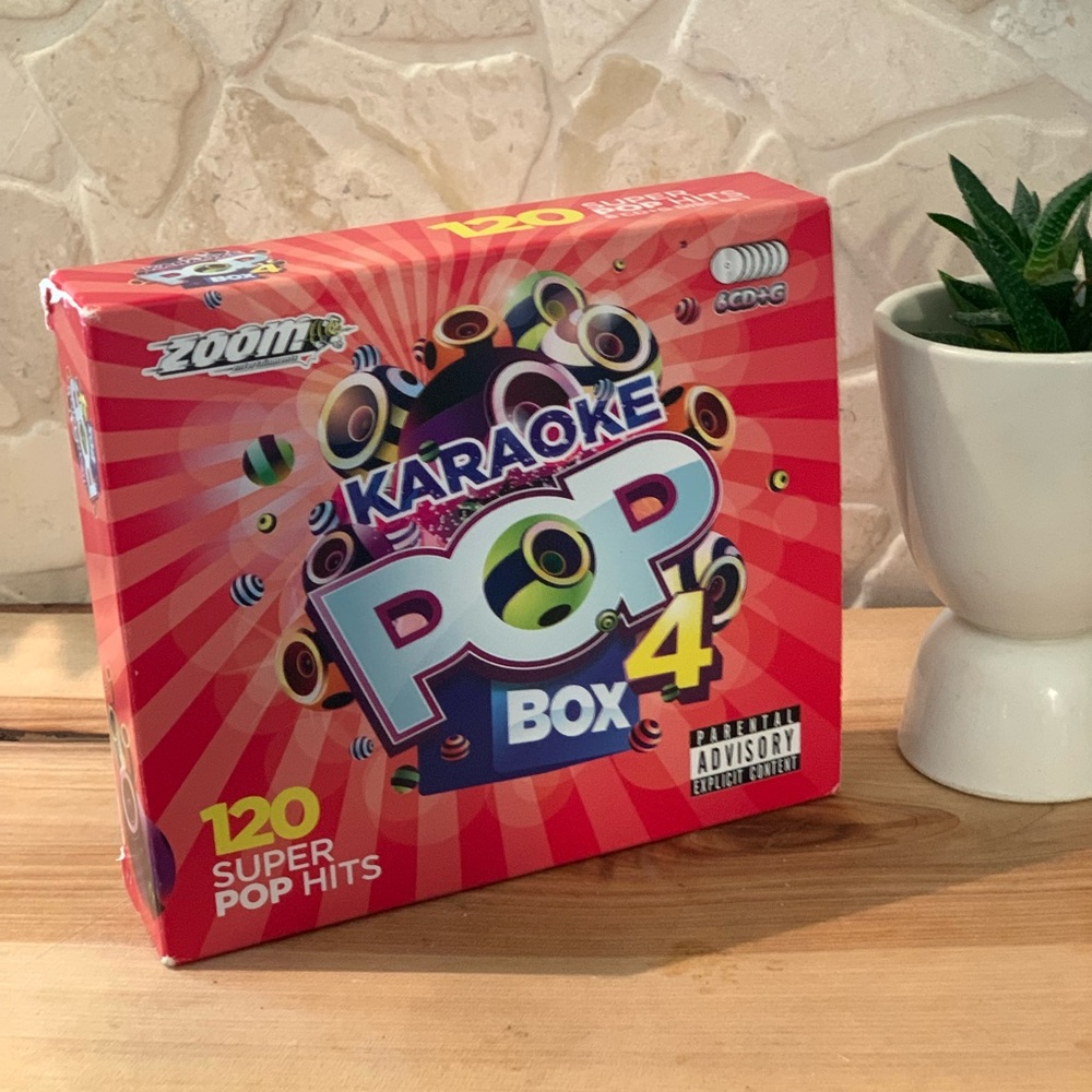 ZOOM | Karaoke Pop Box 4 | 6 disc set.